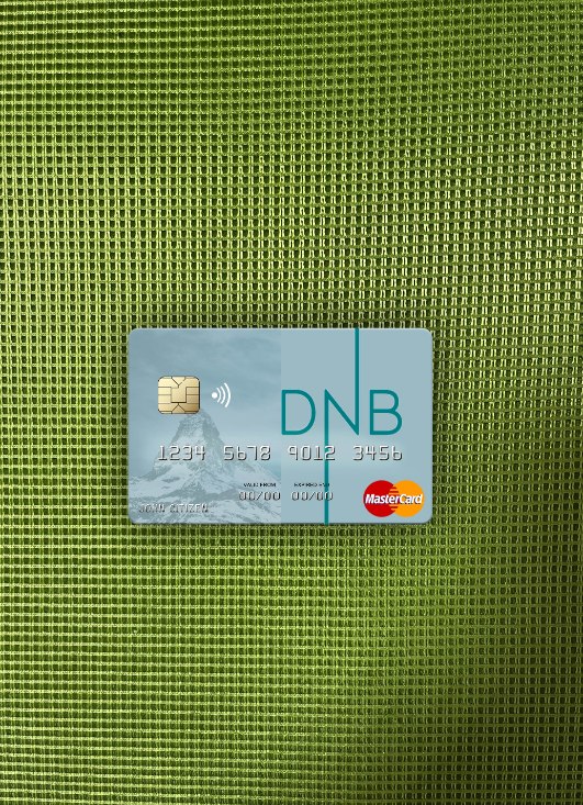 Download Lithuania DNB Bank mastercard photolook front Photoshop template